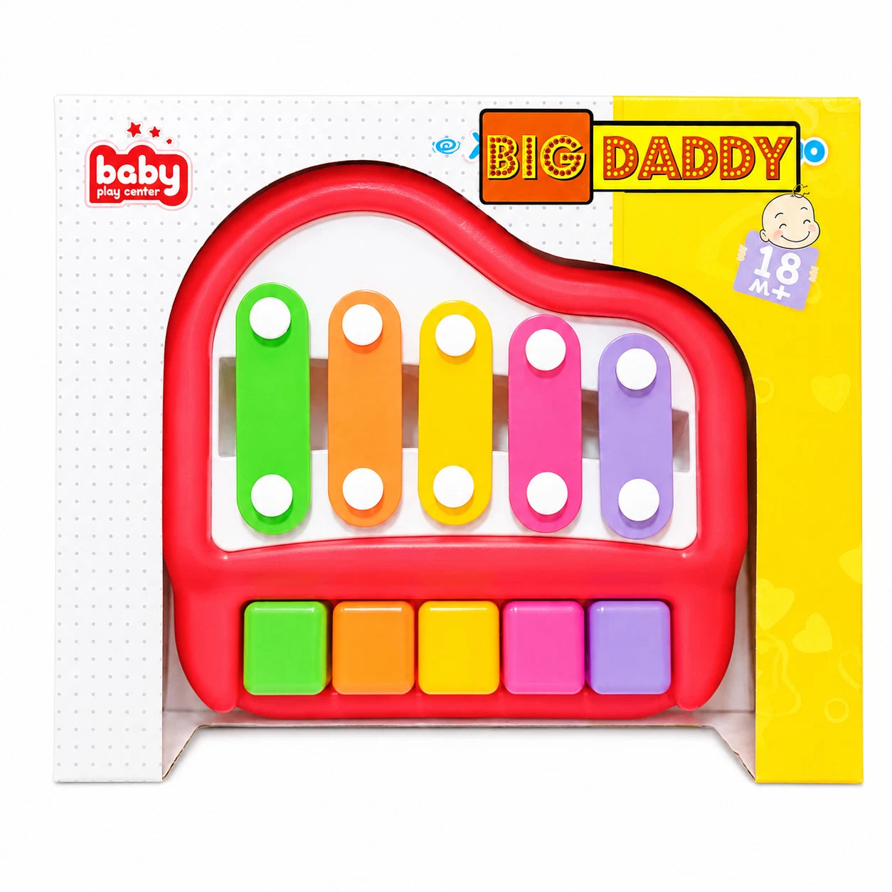 Big Daddy Mini Xylophone Piano Musical Toy for Toddlers 18M+ thumbnail