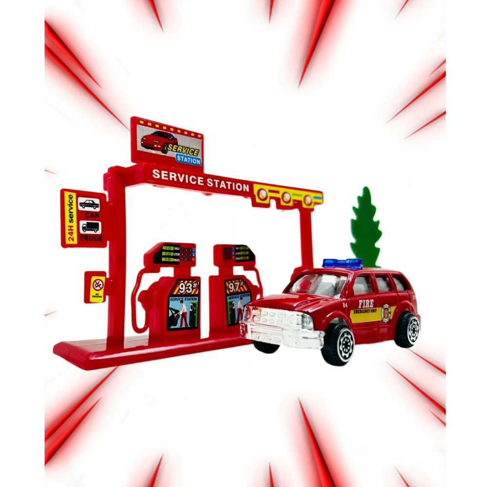 Big Daddy Trucks - 17 piece City Fire Rescue thumbnail