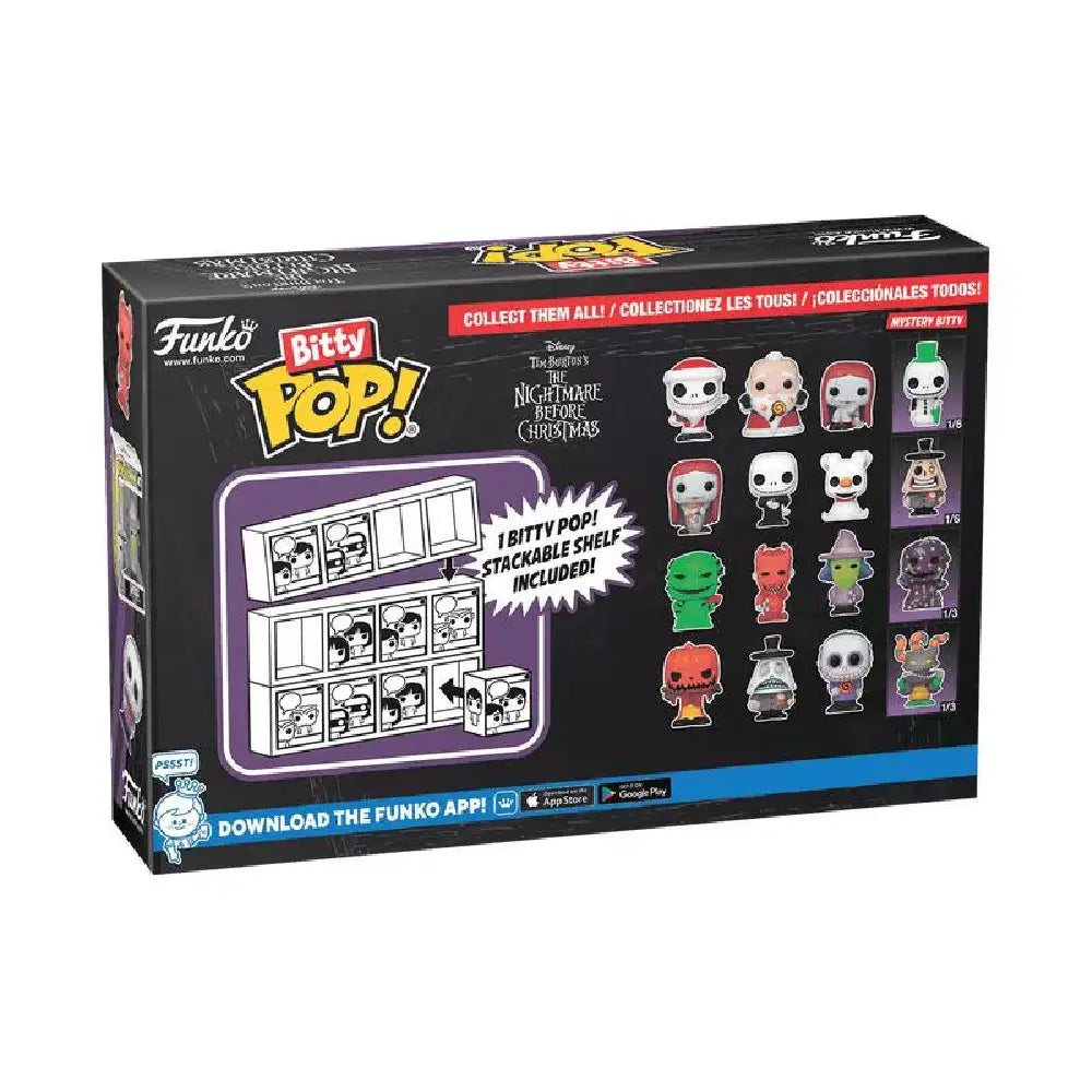 Bitty POP: TNBC- Santa Jack 4PK F-73022 thumbnail