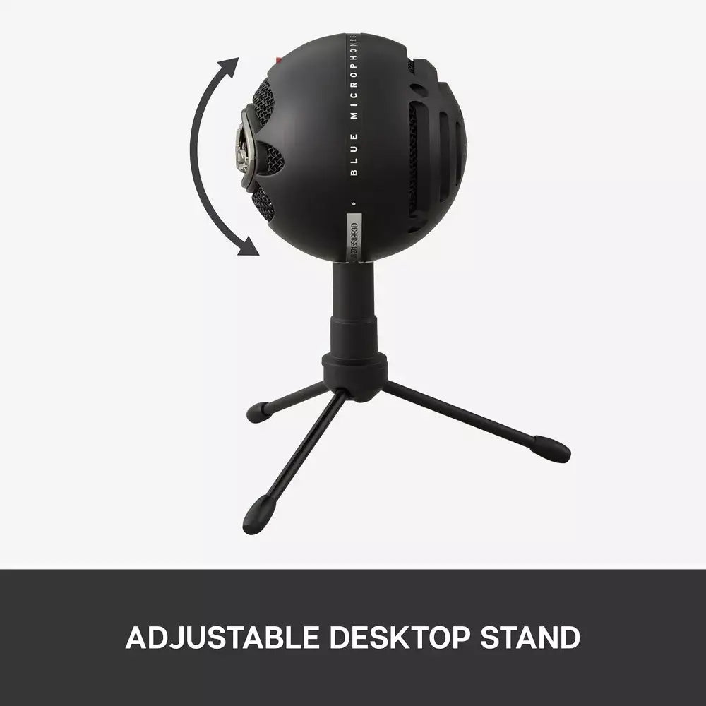 Blue Snowball Ice USB Gaming Condenser Microphone - Black thumbnail