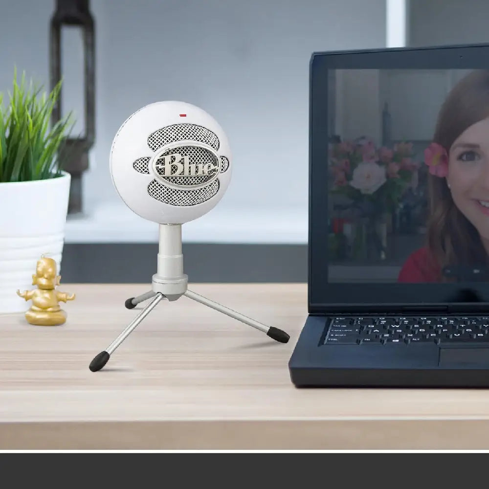Blue Snowball iCE USB Microphone - White 988-000071 thumbnail