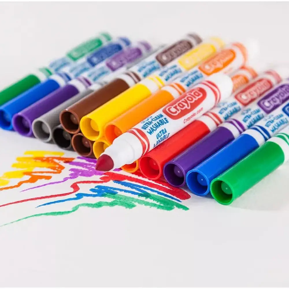 Crayola Ultra Clean Washable Markers 40 Count thumbnail