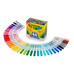 Crayola Ultra Clean Washable Markers 40 Count