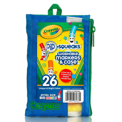 Crayola 26 Count Washable Pip-Squeaks Markers Portfolio 58-8133