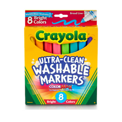 Crayola 8 Count Washable Bright Markers 58-7819