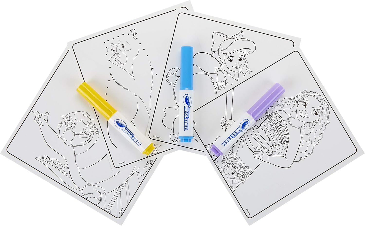 Crayola Color Wonder Disney Princess Coloring & Activity Pad, Mess Free Coloring, Gift for Kids thumbnail