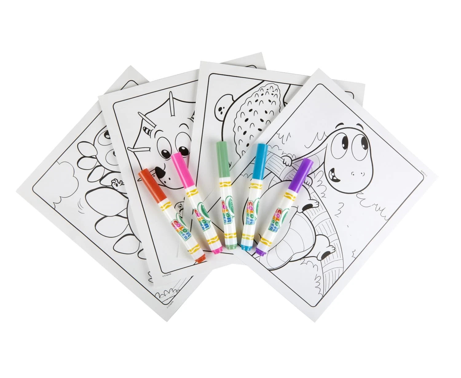 Crayola Color Wonder Prehistoric Pals, Dinosaur Coloring Pages, Mess Free thumbnail