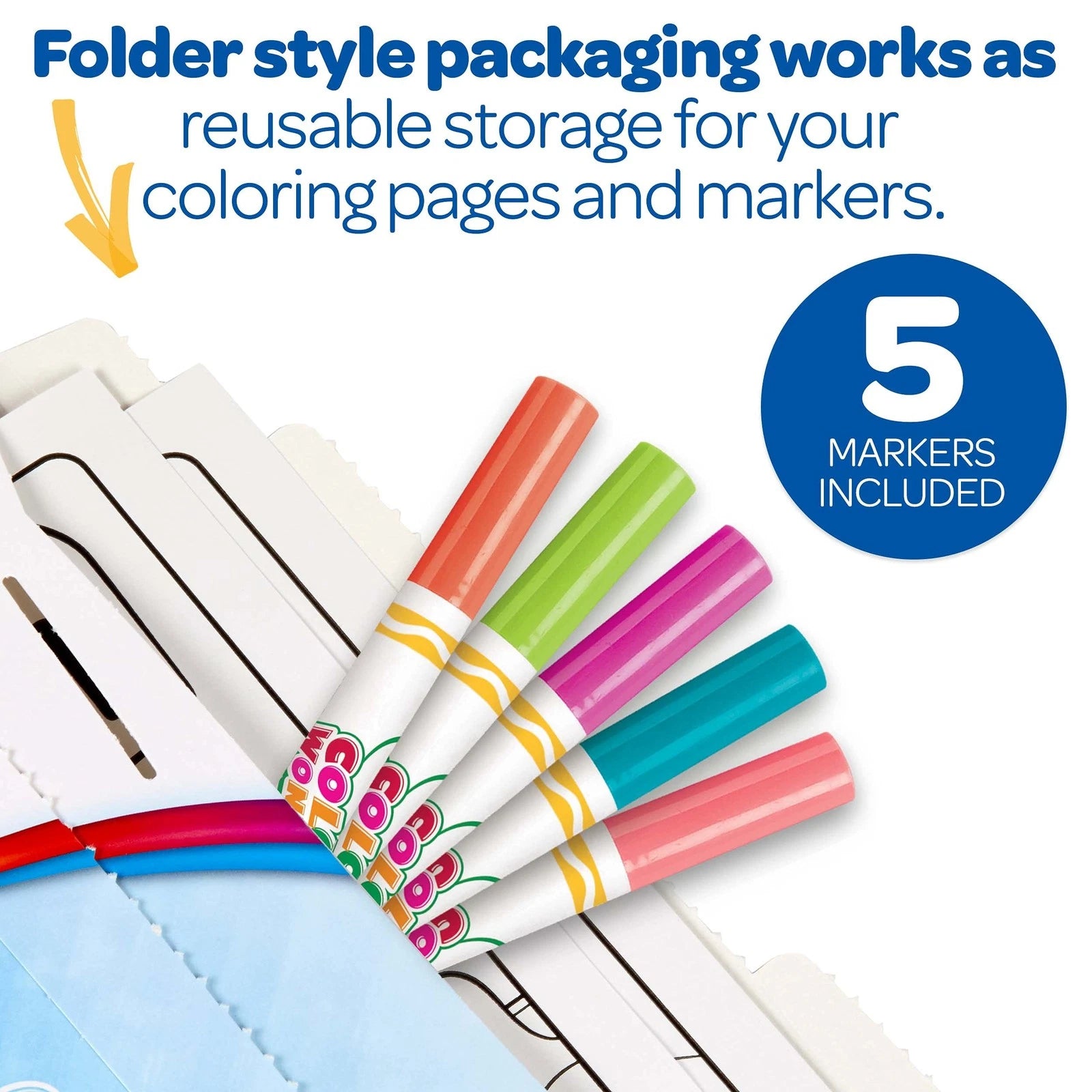 Crayola Color Wonder Prehistoric Pals, Dinosaur Coloring Pages, Mess Free thumbnail