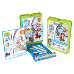 Crayola Color Wonder Travel Easel Paw Patrol Pages with Bonus Pages, Markers and Color Wonder Paint Coloring Travel Books and Easel 61 Piece MEGA Set 75-7119