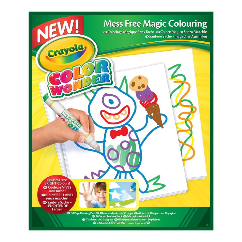 Crayola Color wonder Refill Book 30 Pages 75-2479 thumbnail