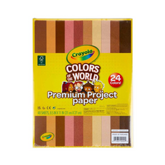 Crayola Construction Paper in Colors of The World 99-0091