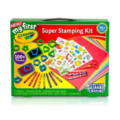 Crayola My First Super Stamping Activity Kit 100+ Pieces 81-1357
