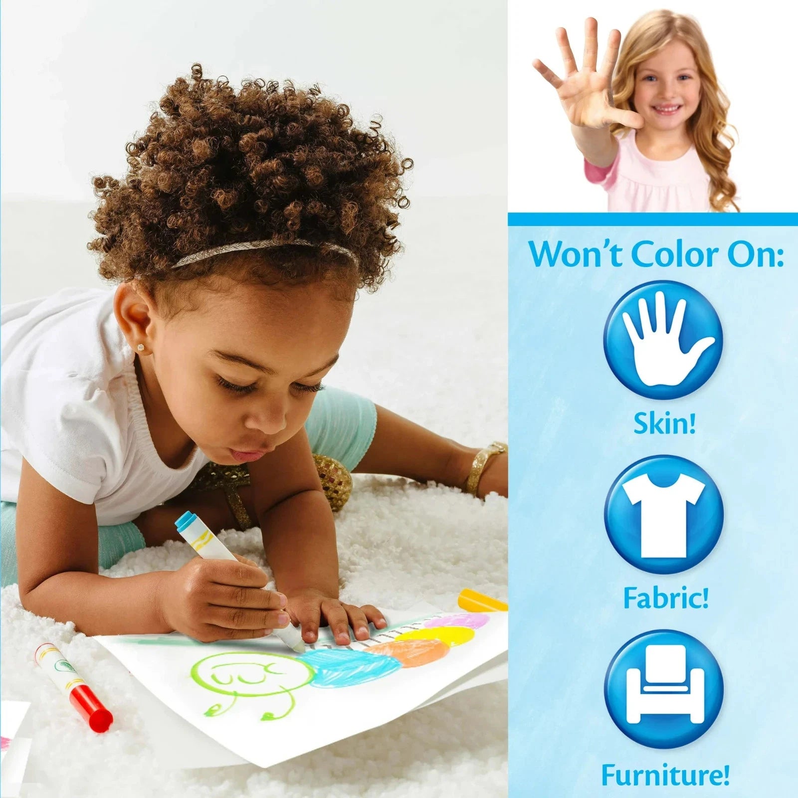 Crayola Paw Patrol Color Wonder Metallic Mess Free Coloring Set, 12 Pages thumbnail