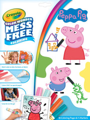 Crayola Color Wonder Coloring Pad & Markers Peppa Pig