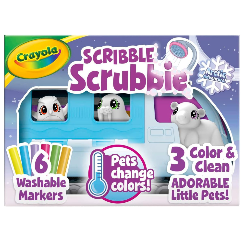 Crayola Scribble Scrubbie Pets Arctic Snow Explorer