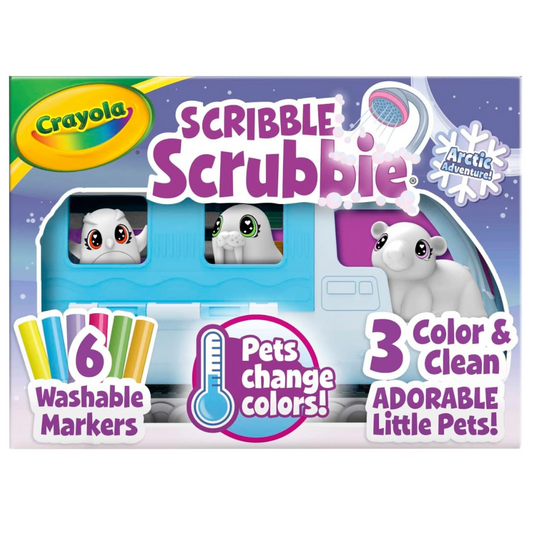 Crayola Scribble Scrubbie Pets Arctic Snow Explorer 74-7479