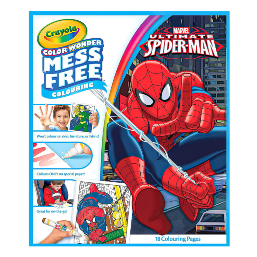 Crayola Spiderman Color Wonder 75-2412 thumbnail