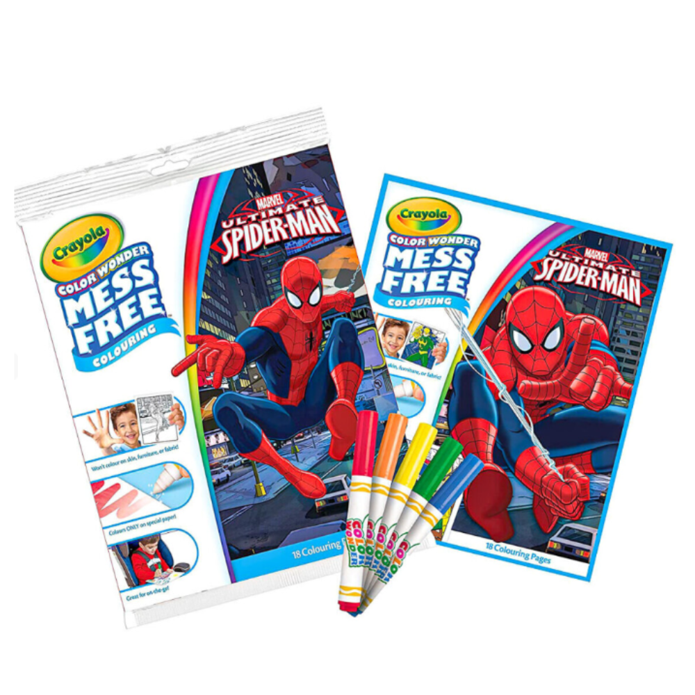 Crayola Spiderman Color Wonder 75-2412 thumbnail