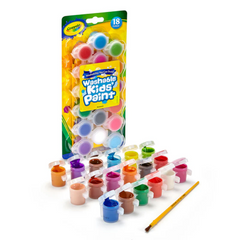 Crayola Washable Kids' Paint 18-Color Set  54-0125