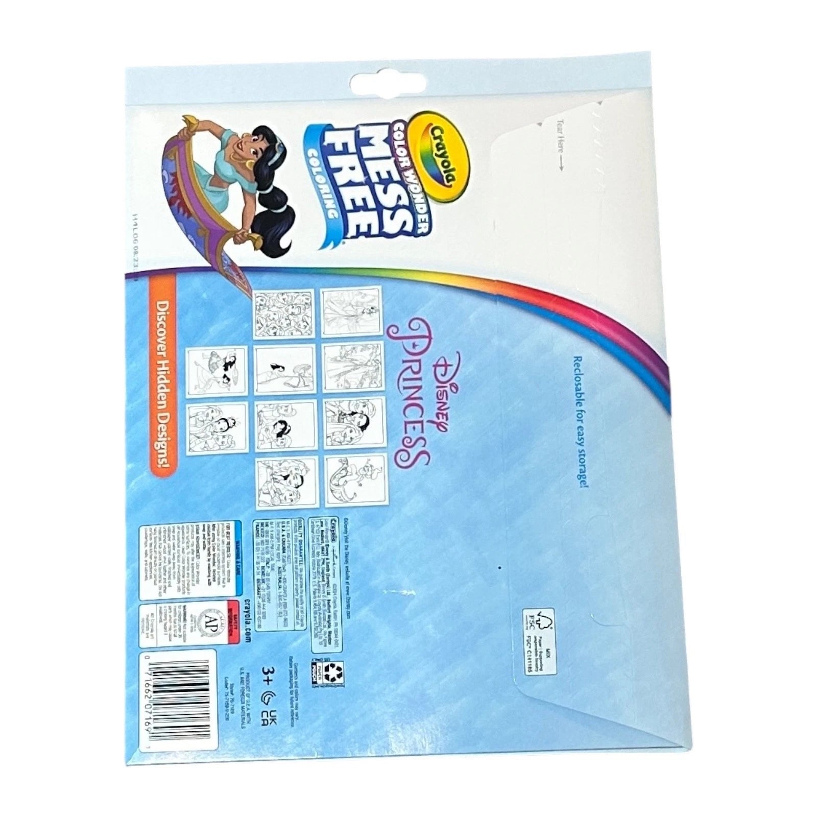 Crayola Color Wonder Disney Princess Foldalope Mess-Free Coloring Book with Markers thumbnail