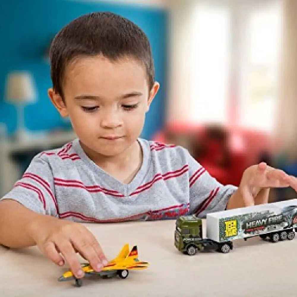 Die Cast cars Vehicles play Set Construction Army 10+ thumbnail