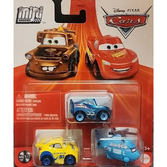 Disney Cars Mini Racers 3 Pack HTR07