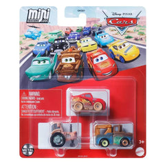 Disney Pixar Cars Mini Racers 3 pack JBH24