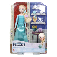 Disney Frozen Getting Ready Elsa Doll HMD56