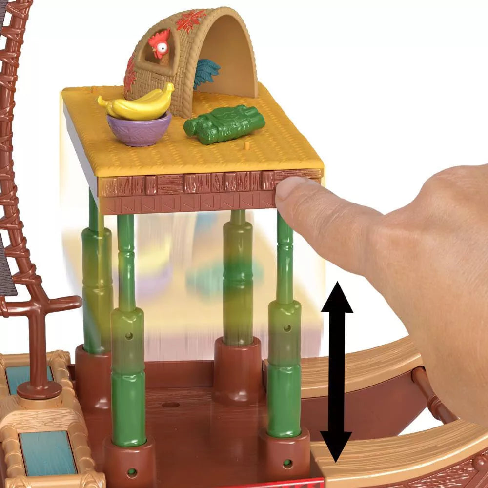 Disney Moana 2 Toys, Moana’s Adventure Canoe Playset with 1 Small Doll, 1 Canoe & 10 Accessories thumbnail