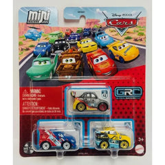 Disney Pixar Cars Global Racers Cup Die Cast 3-Pack HXY62