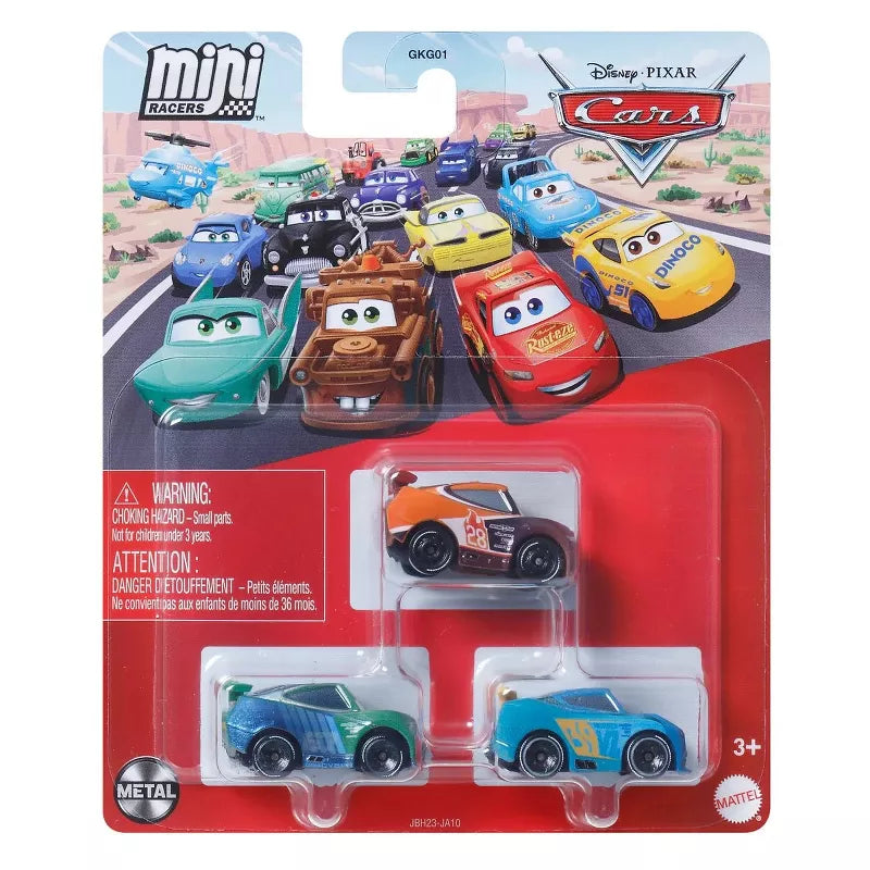 Disney Pixar Cars Mini Racers 3-Pack - Rotor | Die-Cast Metal Vehicles thumbnail