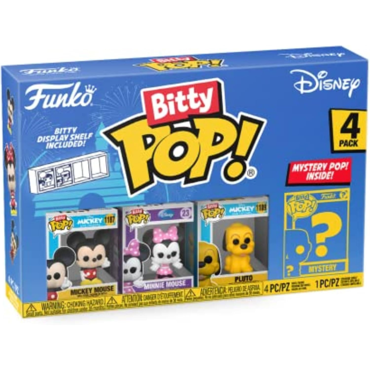 FUNKO Bitty POP: Disney – Mickey 4-Pack thumbnail