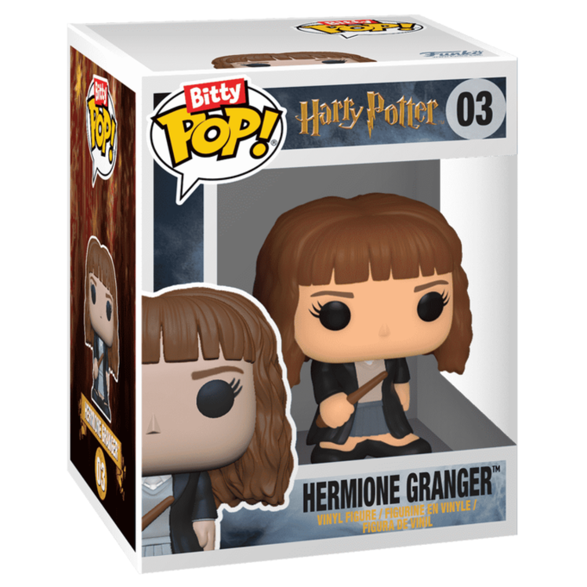 FUNKO Bitty POP: Harry Potter 2-Pack – Includes Ron Weasley and Hermione Granger Collectible Mini Vinyl Figures, Perfect for Display and Collectors thumbnail