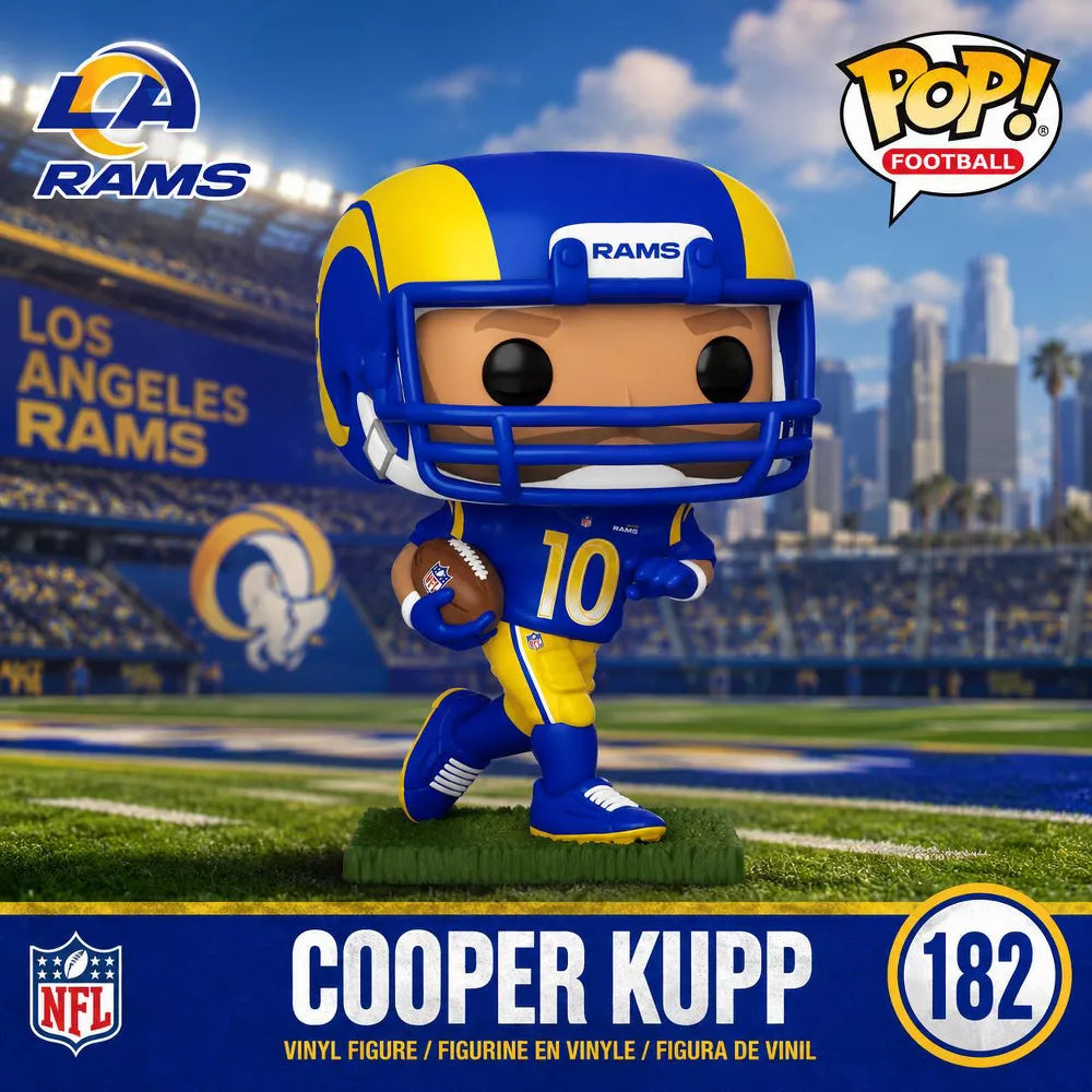 Funko POP! NFL: Cooper Kupp Vinyl Figure #182 #72244 thumbnail