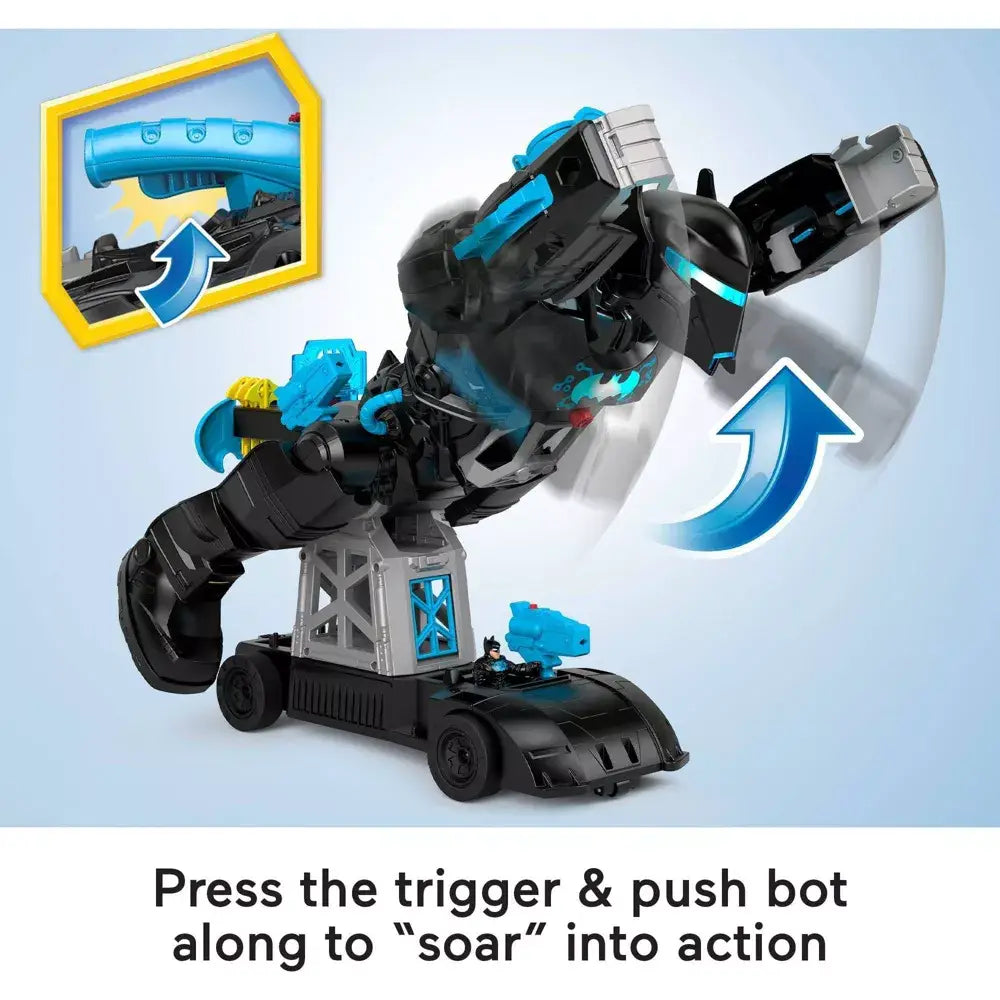 Fisher-Price Imaginext DC Super Friends Batman Toy Bat-Tech Batbot thumbnail