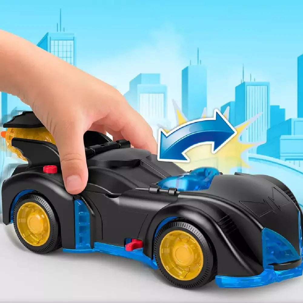 Fisher-Price Imaginext DC Super Friends Batman Toy Shake & Spin Batmobile thumbnail
