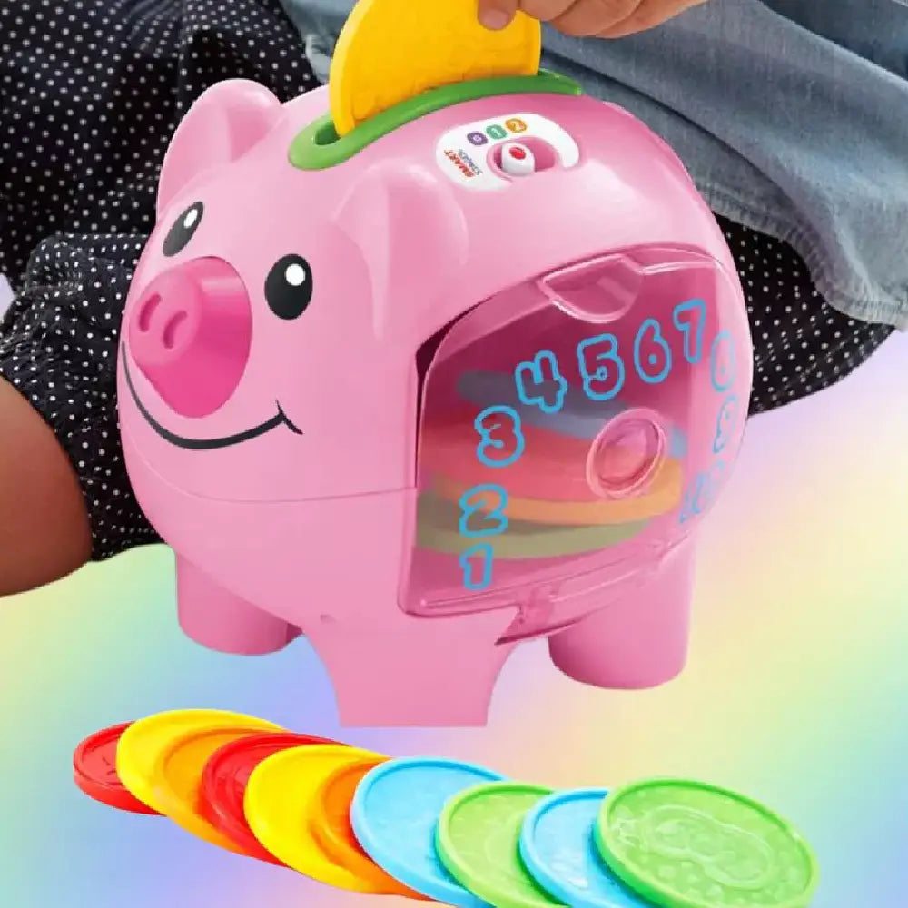 Fisher-Price Laugh & Learn Smart Stages Piggy Bank, thumbnail
