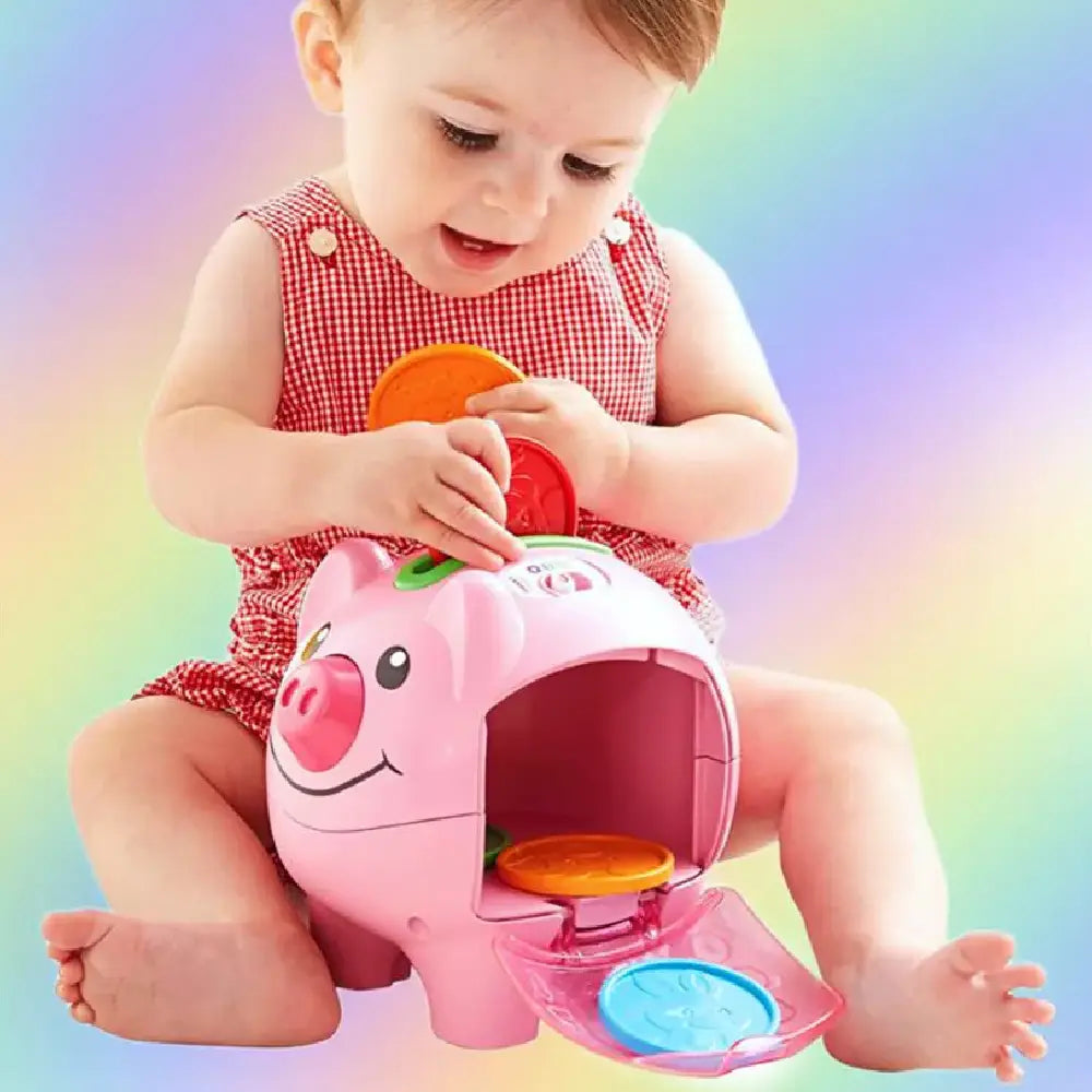Fisher-Price Laugh & Learn Smart Stages Piggy Bank, thumbnail