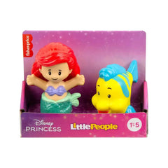 Fisher-Price Little People Figure Set Ariel & Flounder