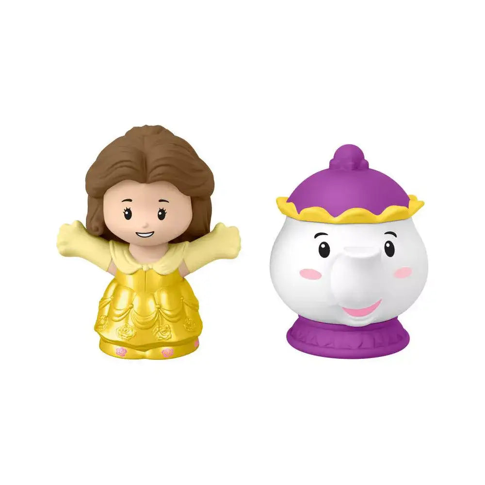 Fisher-Price Little People Figure Set Belle & Mrs. Potts HVT54 thumbnail