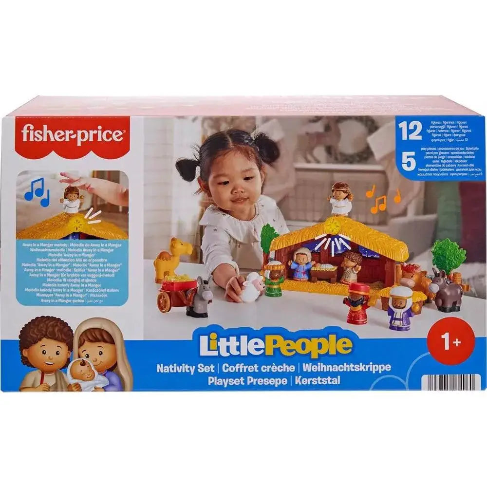 Fisher-Price Little People Nativity Music Lights Set HMX70 thumbnail