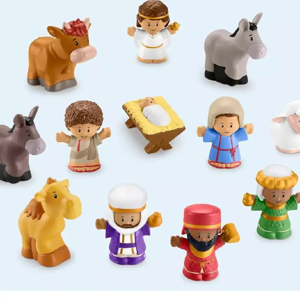 Fisher-Price Little People Nativity Music Lights Set HMX70 thumbnail