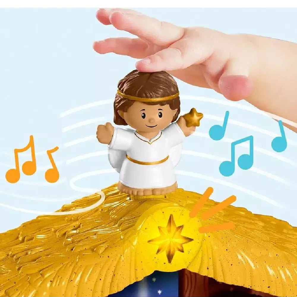 Fisher-Price Little People Nativity Music Lights Set HMX70 thumbnail