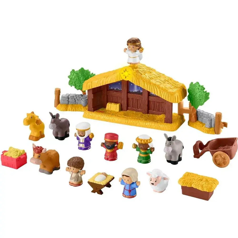 Fisher-Price Little People Nativity Music Lights Set HMX70 thumbnail