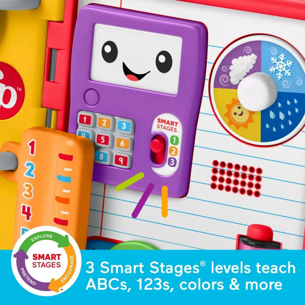 Fisher-Price Laugh & Learn Smart Stages 123 Schoolbook thumbnail