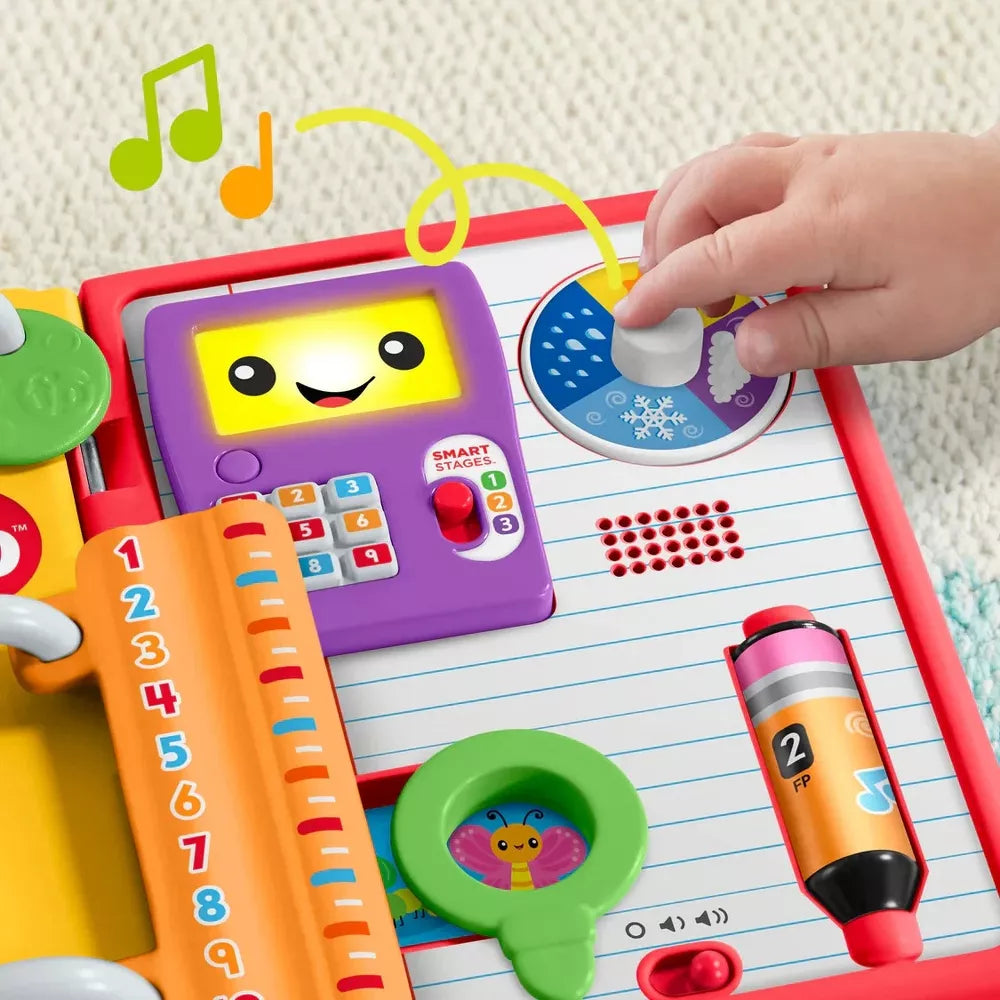 Fisher-Price Laugh & Learn Smart Stages 123 Schoolbook thumbnail