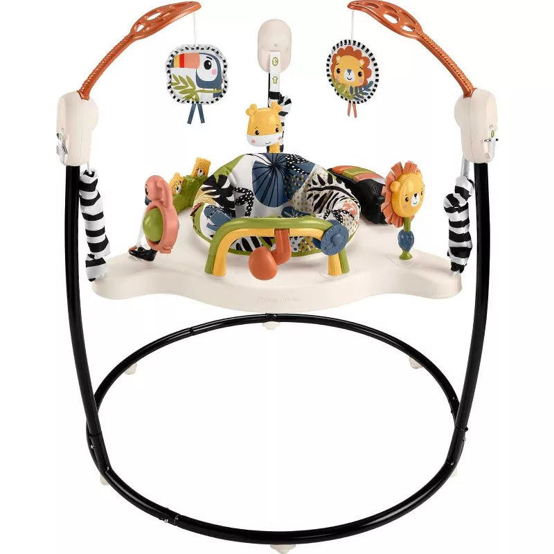 Fisher-Price Baby Bouncer Palm Paradise Jumperoo Activity Center