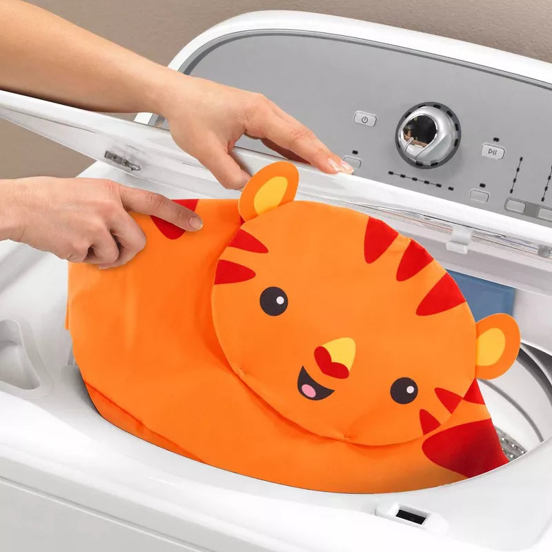 Fisher-Price Baby Bouncer Tiger Time Jumperoo Activity Center with Lights Music and Toys, thumbnail