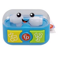 Fisher-Price Baby & Toddler Toy Laugh & Learn Play Along Ear Buds. The earbuds captivate toddlers with music and sounds that foster language development, offering both fun and educational value during playtime. HVV66