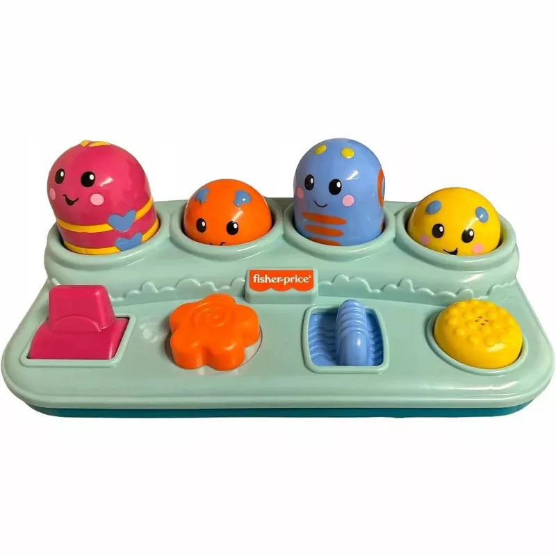 Fisher-Price Brilliant Basics Boppin' Activity Bugs, Pop-Up Infant Toy thumbnail